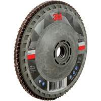 Disque &agrave; lamelles &agrave; changement rapide 769F, 4-1/2" x 5/8"-11, Type 27, Grain 120+, C&eacute;ramique Brunswick Fyr & Safety