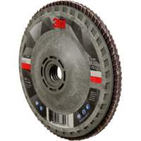 Disque &agrave; lamelles &agrave; changement rapide 769F, 4-1/2" x 5/8"-11, Type 27, Grain 120+, C&eacute;ramique Brunswick Fyr & Safety
