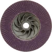 Disque &agrave; lamelles &agrave; changement rapide 769F, 4-1/2" x 5/8"-11, Type 27, Grain 120+, C&eacute;ramique Brunswick Fyr & Safety
