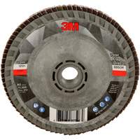 Disque &agrave; lamelles &agrave; changement rapide 769F, 4-1/2" x 5/8"-11, Type 29, Grain 120+, C&eacute;ramique Brunswick Fyr & Safety