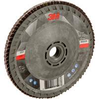 Disque &agrave; lamelles &agrave; changement rapide 769F, 4-1/2" x 5/8"-11, Type 29, Grain 120+, C&eacute;ramique Brunswick Fyr & Safety