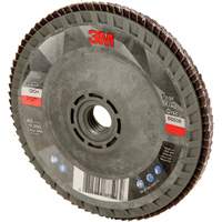 Disque &agrave; lamelles &agrave; changement rapide 769F, 4-1/2" x 5/8"-11, Type 29, Grain 120+, C&eacute;ramique Brunswick Fyr & Safety