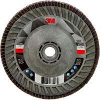 Disque &agrave; lamelles &agrave; changement rapide 769F, 5" x 5/8"-11, Type 29, Grain 120+, C&eacute;ramique Brunswick Fyr & Safety