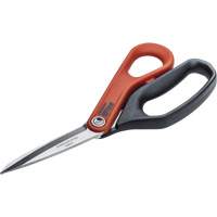 Stainless Steel All Purpose Tradesman Shears, 8-1/2", Rings Handle Brunswick Fyr & Safety
