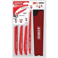 Nail-Embedded Wood & Metal Demo Reciprocating Saw Blade Set Brunswick Fyr & Safety