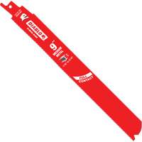 Medium Metal Reciprocating Saw Blade, Bi-Metal, 14-18 TPI, 9" L x 1" W Brunswick Fyr & Safety