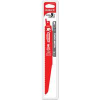Reciprocating Blade for Thick Metal/Demolition, Bi-Metal, 8-10 TPI, 9" L Brunswick Fyr & Safety