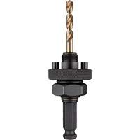 Hole Dozer Hole Saw Large Arbor with Cobalt Pilot Bit, 1-1/4" and Larger, 1/4" Shank Brunswick Fyr & Safety