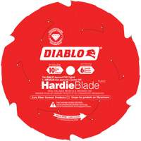 HardieBlade Cutting Saw Blade, 10", 6 Teeth, Fibre Cement Use Brunswick Fyr & Safety