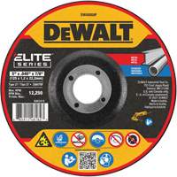Elite™ Series Metal Cut-Off Wheel, 5" x 0.045", 7/8" arbor, Zirconia Alumina, Type 27 TCU082 | Brunswick Fyr & Safety