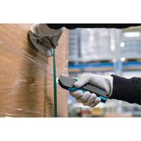 Couteau de s&eacute;curit&eacute; SECUPRO 425 avec lame trap&eacute;zoidale &agrave; pointe arrondie, 15 mm, Prise en Plastique Brunswick Fyr & Safety