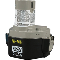 Pod-Style Battery, Ni-MH, 12 V, 2.6 A Brunswick Fyr & Safety