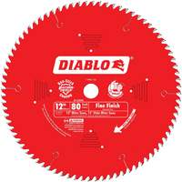 Contractor Saw Blades - Fine Finishing Saw Blades, 12", 80 Teeth, Wood Use Brunswick Fyr & Safety