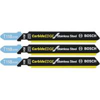 Jig Saw Blades Expert for All Purpose, Carbide, T-Shank, 3-1/4" L Brunswick Fyr & Safety