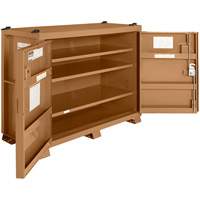 Monster Box Cabinet, Steel, 52 Cubic Feet, Beige Brunswick Fyr & Safety