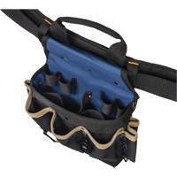20 Pocket Tool Belt Combo, Polyester, Black Brunswick Fyr & Safety