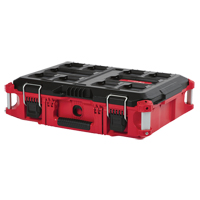 Packout™ Tool Box, 16" W x 22" D x 7" H, Black/Red TEQ708 | Brunswick Fyr & Safety