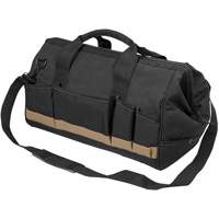 MEGAMOUTH Tool Bag, Polyester, 25 Pockets, Black Brunswick Fyr & Safety