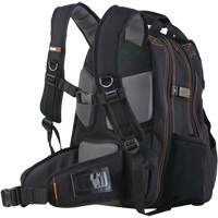 Arsenal<sup>®</sup> 5843 Tool Backpack, 13-1/2" L x 8-1/2" W, Black, Polyester TEQ972 | Brunswick Fyr & Safety