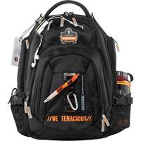 Arsenal<sup>®</sup> 5144 Office Backpack, 14" L x 8" W, Black, Polyester TEQ973 | Brunswick Fyr & Safety