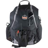 Arsenal<sup>®</sup> 5143 Tool Backpack, 15" L x 8" W, Black, Polyester TEQ974 | Brunswick Fyr & Safety