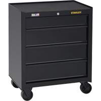 100 Series Rolling Tool Chest, 4 Drawers, 26-1/2" W x 18" D x 32" H, Black TER042 | Brunswick Fyr & Safety