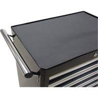 Industrial Tool Cart, 7 Drawers, 27" W x 18-3/4" D x 39" H, Black Brunswick Fyr & Safety