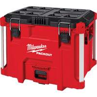 Packout™ XL Tool Box, 21-4/5" W x 15-1/2" D x 16-9/10" H, Black/Red TER128 | Brunswick Fyr & Safety
