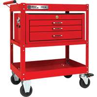 PRO+ Series Heavy-Duty Utility Cart with Intermediate Chest, 2 Tiers, 30-1/5" x 38-1/3" x 19-1/2" TER131 | Brunswick Fyr & Safety