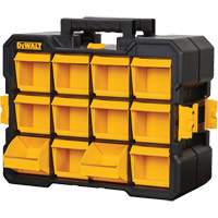 Organisateur Flip-Bin, 3-7/8" la x 17-3/4" p x 13-7/8" h, Noir/Jaune Brunswick Fyr & Safety