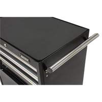 Industrial Tool Cart, 3 Drawers, 29-4/5" W x 21-1/5" D x 38-4/5" H, Black Brunswick Fyr & Safety