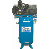 Industrial Series Air Compressors - Vertical Compressors - Two Stage, 66.6 Gal. (80 US Gal) TFA051 | Brunswick Fyr & Safety