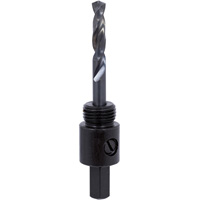 Hex Holesaw Arbor, 1-1/4" - 2-3/8", 3/8" Shank Brunswick Fyr & Safety