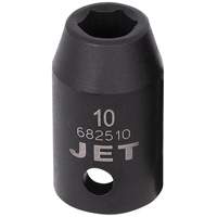 Socket, Impact, 10 mm, 1/2" Drive, 6 Points Brunswick Fyr & Safety