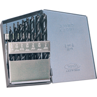 Drill Sets, 21 Pieces, High Speed Steel Brunswick Fyr & Safety