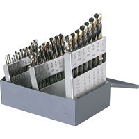 Drill Sets, 29 Pieces, High Speed Steel Brunswick Fyr & Safety