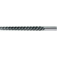 High Spiral Spirex&reg; Taper Pin Reamer, #5 Drill, #5 Reamer, Spiral Flute, High Speed Steel, Taper Shank Brunswick Fyr & Safety