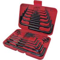 JHK-25SM Hex Key Set, 25 Pcs., Metric & Imperial Brunswick Fyr & Safety