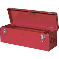TB26 Boîte en acier pour outils manuels, 8-3/4" P x 26" la x 9-3/8" h, Rouge Brunswick Fyr & Safety