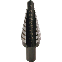 Step Drills, 1/16" Increments Brunswick Fyr & Safety