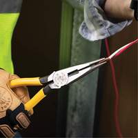 Long Nose With Side Cutter, 8-7/16" L Brunswick Fyr & Safety