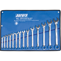 Wrench Set, Combination, 14 Pieces, Metric Brunswick Fyr & Safety