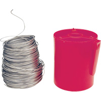 Stainless Safety Wire Replacement Kit with Dispenser Brunswick Fyr & Safety