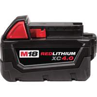 Bloc-piles M18 Redlithium, Lithium-ion, 18 V, 4 A Brunswick Fyr & Safety