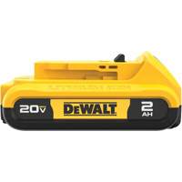 Bloc-piles 20 V Max* Compact XR, Lithium-ion, 20 V, 2 A Brunswick Fyr & Safety