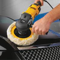 Variable Speed Polisher with Soft Start, 9"/7" Pad, 120 V, 12 A, 0-3500 RPM TLV918 | Brunswick Fyr & Safety