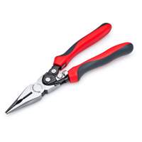 Pro Series Dual Material Long Nose Compound Action Cutting Pliers, 9" L Brunswick Fyr & Safety