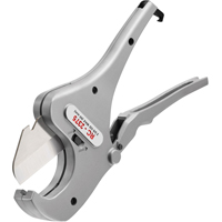 Ratchet Action Plastic Pipe & Tubing Cutter #RC-2375, 1/8" - 2-3/8" Capacity TLZ430 | Brunswick Fyr & Safety