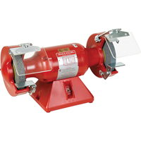 Meuleuse d'&eacute;tabli industrielle, Dia de roue 7", 0,5 CV, 3600 tr/min Brunswick Fyr & Safety