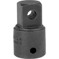 Impact Socket Adapter, Impact, 1/2" Drive, 3/4" Socket, 1.9" L Brunswick Fyr & Safety